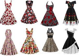 Rockabilly Retro 1950's Swing Dresses