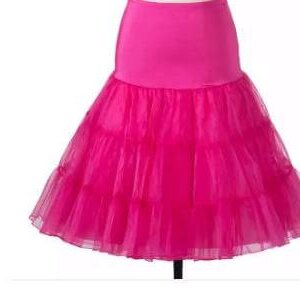 Pink Crinoline Layered Retro Petticoat