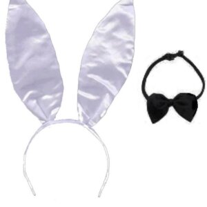 white playboy bunny costume accessories